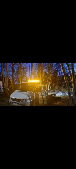 Laweta – Transport Samochodów – Pomoc Drogowa – Mercedes Sprinter
