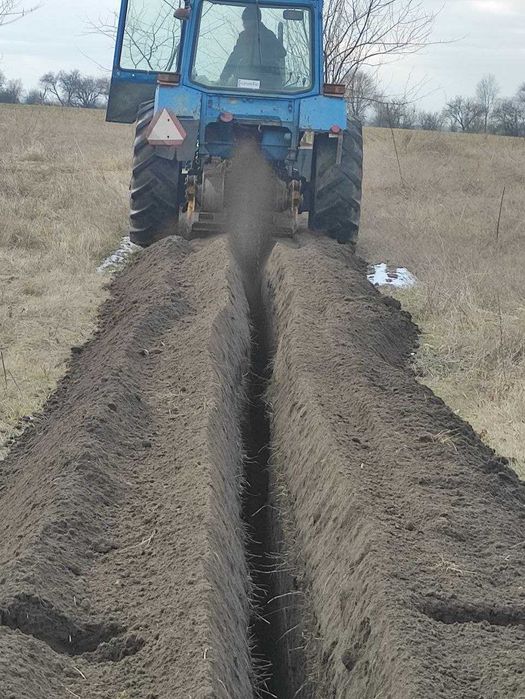 Барова установка. Траншеєкопач на базі МТЗ-82