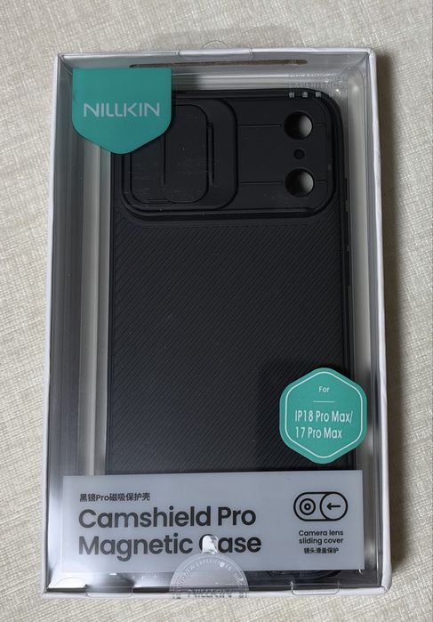 Capa Nillkin para iPhone 17 Pro Max / 18 Pro Max – Nova