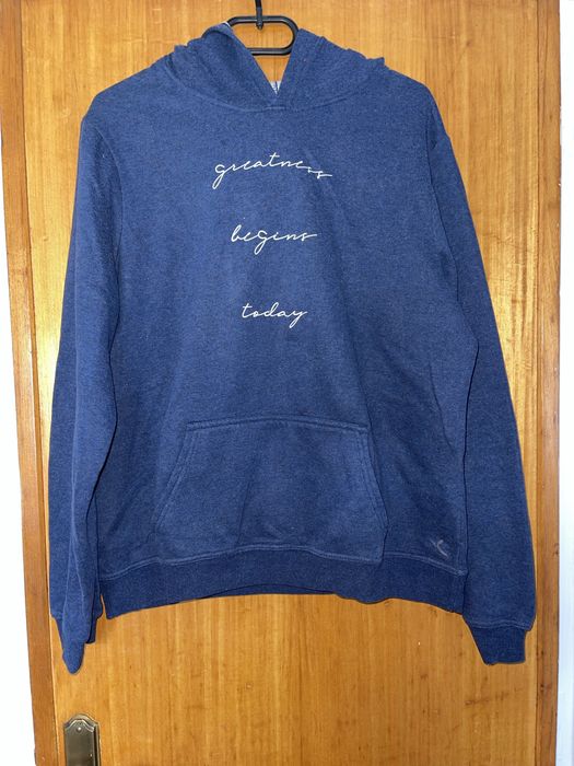 Moletom Azul mulher.