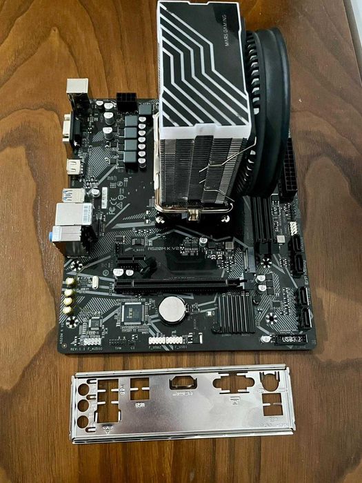 Processador CPU Ryzen 5 3600 + Motherboard A520M K V2  Cooler Mars RGB