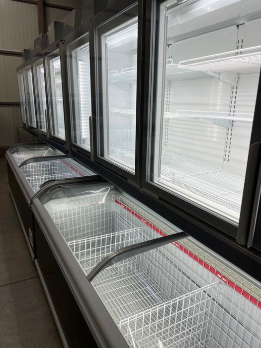 Бонета морозильна Камера AHT. Холодильна вітрина АНТ Ларь Надставка