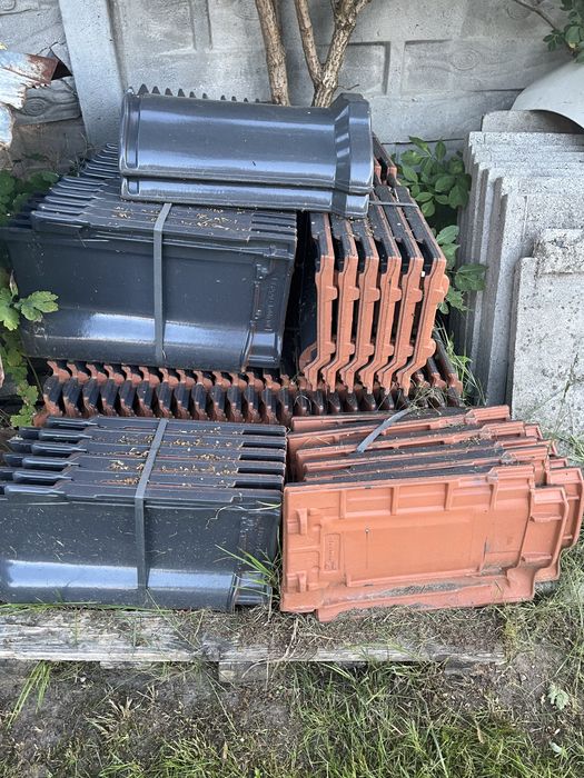 Nowe Dachówki brias rubin v13 antracyt