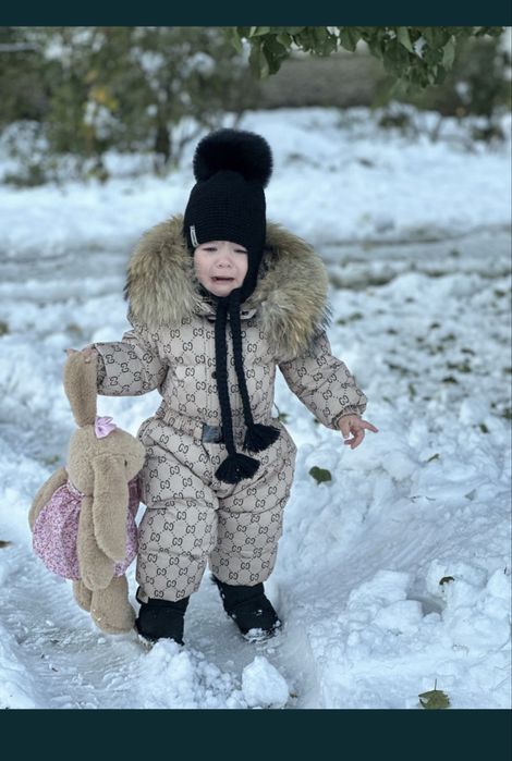 Зимовий комбінезон Gucci(Moncler)86-92см
