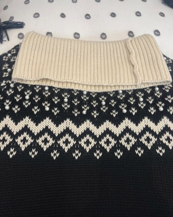 Vestido twin set S/M quentinho