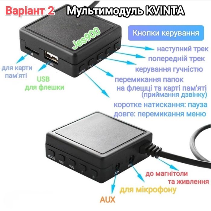 Bluetooth для Renault Megane 3 Scenic 3 Clio Блютуз Рено AUX USB Меган