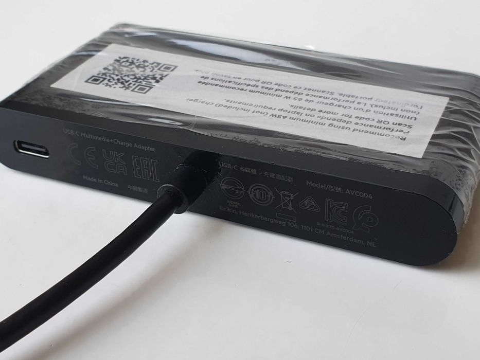 USB-C 5/1 Belkin AVC004 HDMI, VGA, USB 3.0, RJ45 100W комплект