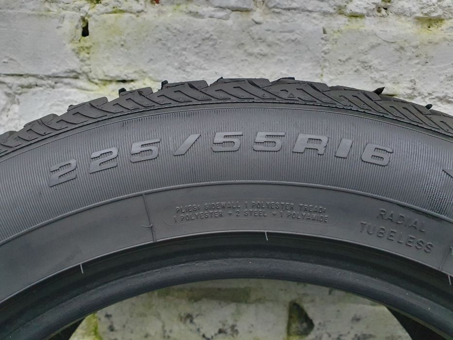 Opony zimowe 2szt. 225/55/16 FULDA 7,4mm!! MONTAŻ!!!