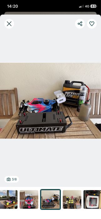 Carro rc escala 1/8