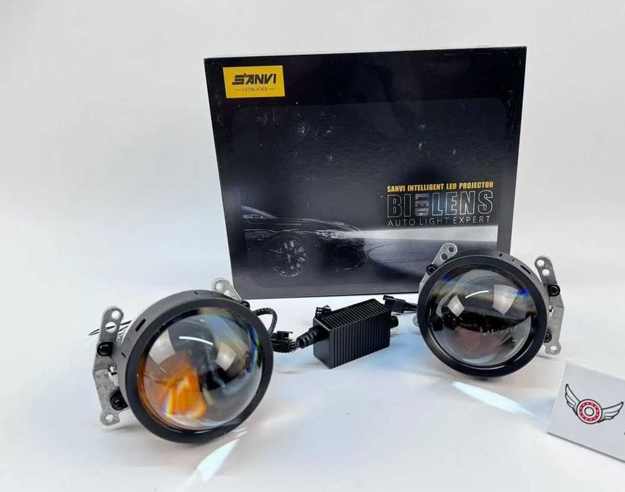 ‼️гарантия 102 недели ‼️ sanvi driveX galaxy aozoom Установка bi led линз/би лэд/bi-led фары