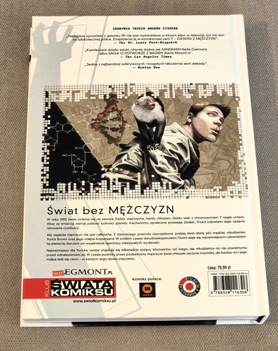 Y ostatni z mężczyzn tom 1 Brian K. Vaughan. UNIKAT.