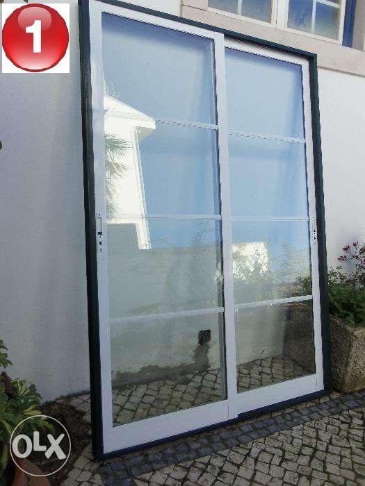Portas Alumínio - Janela Aluminio - Portas sacada Vidro Duplo