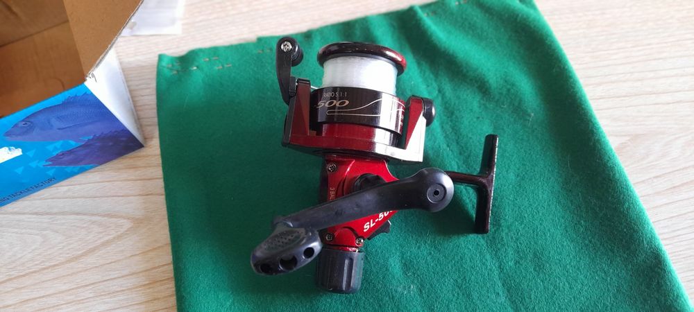 Carreto pesca novo em caixa