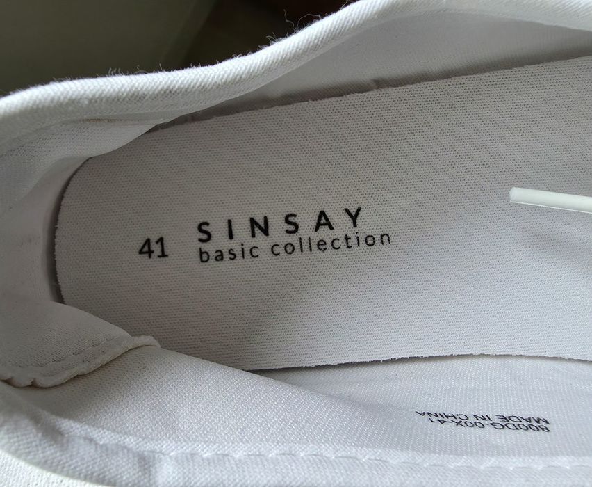 Sinsay roz 41 wkładki 26.5 cm