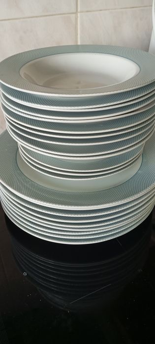 Conjunto pratos Kasa