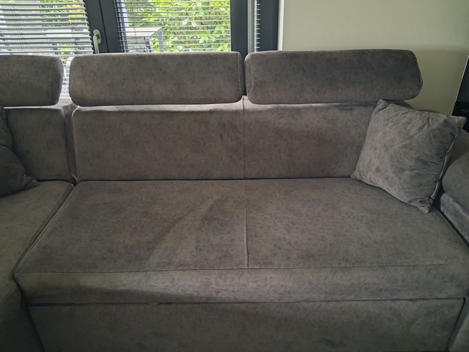 Narożnik z funkcją spania