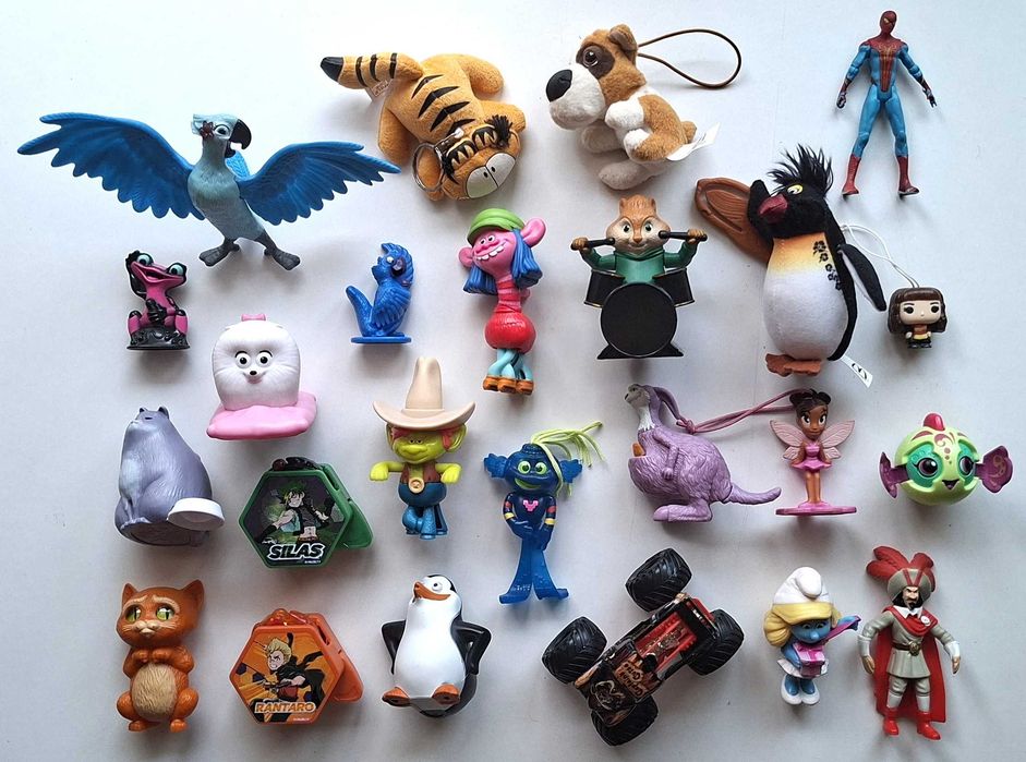 Bonecos Happy Meal McDonalds/Burger King/Pizza Hut
