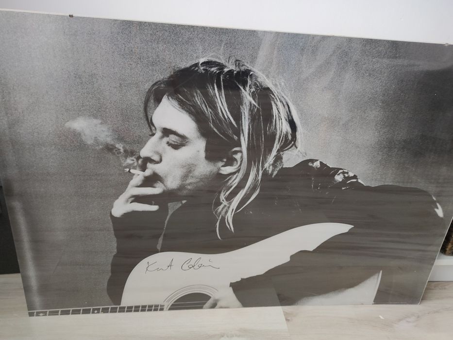 Plakat Kurt  Cobain. 91x61 cm