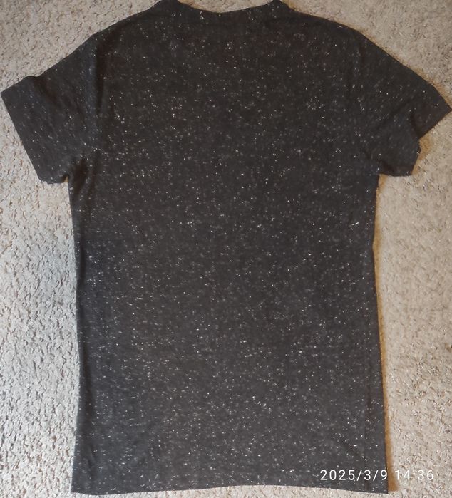 Czarna młodzieżowa koszulka