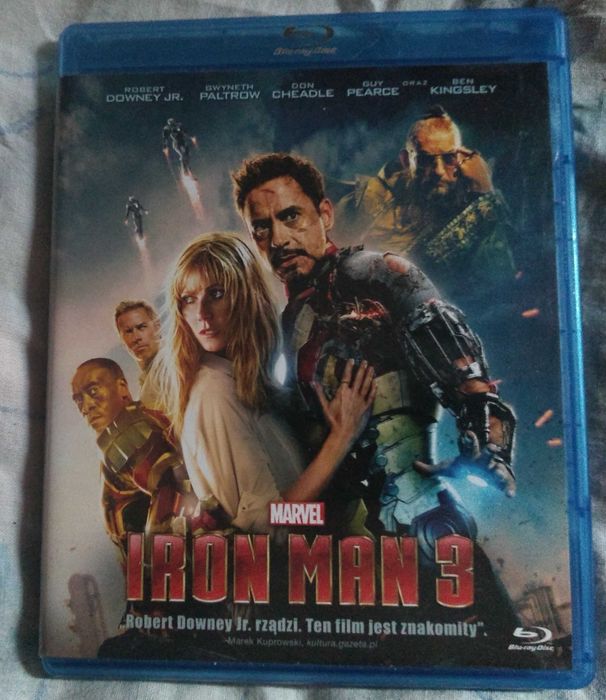 Iron Man 3 / Idealna / Blu-Ray / Dubbing PL /