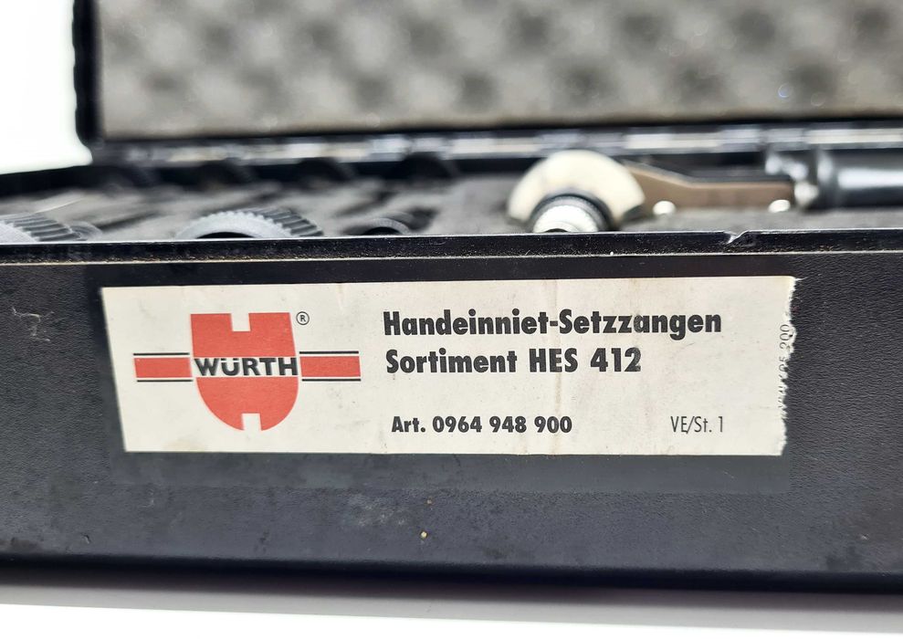 Wurth Zestaw nitownica do nitonakrętek HES412