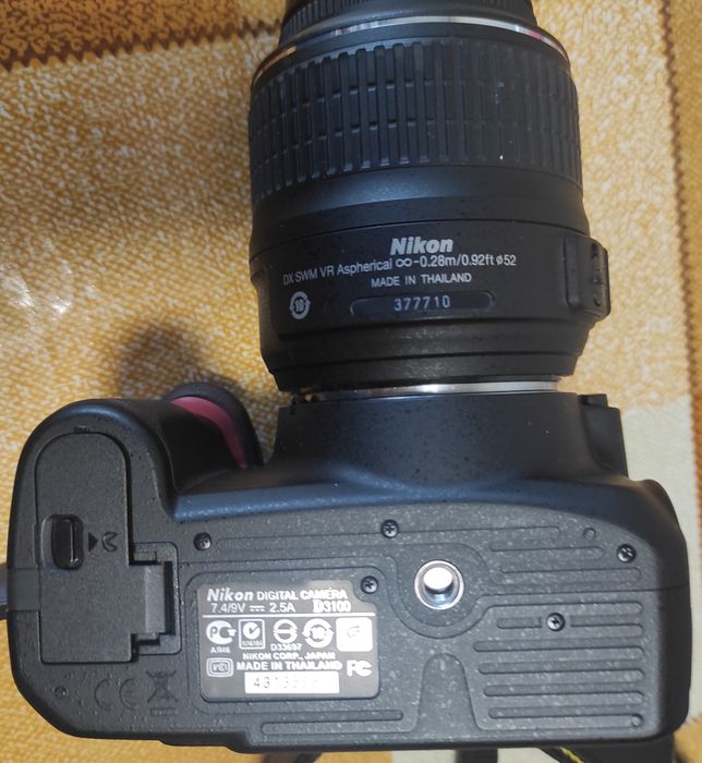 Дзеркальна камера Nikon D3100 фотоаппарат зеркальний