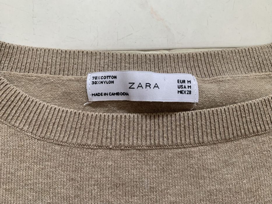 Camisola malha zara