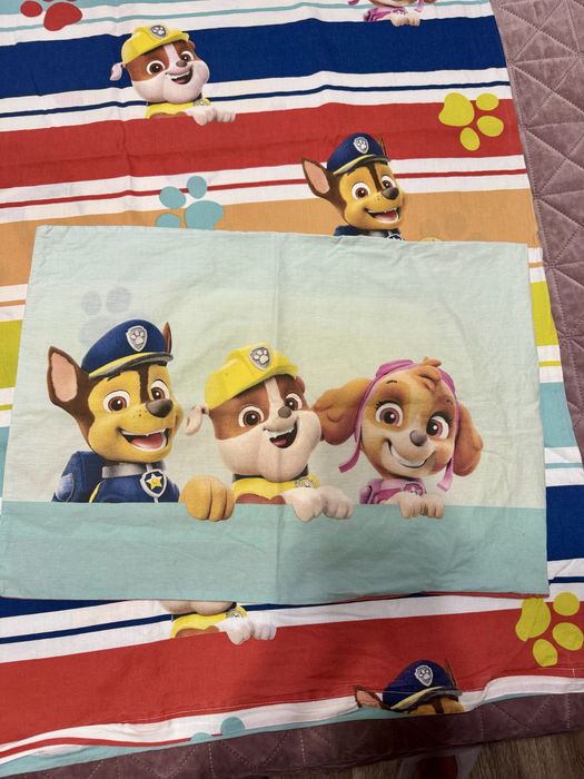 Комплект дитячої постільної білизни Herding Paw Patrol 100% бавовна