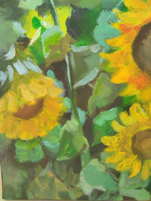 Картина «Семеро соняхів» оригінал