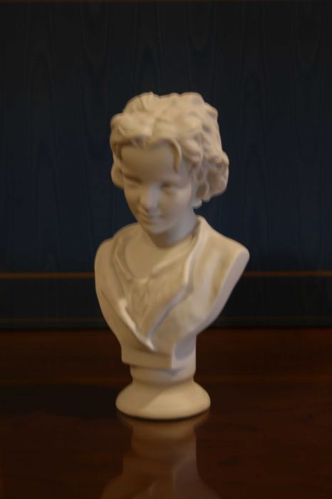 Escultura em biscuit Flor Agreste