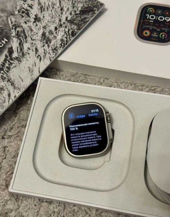 Apple Watch Ultra 2 Natural Titanium 100%