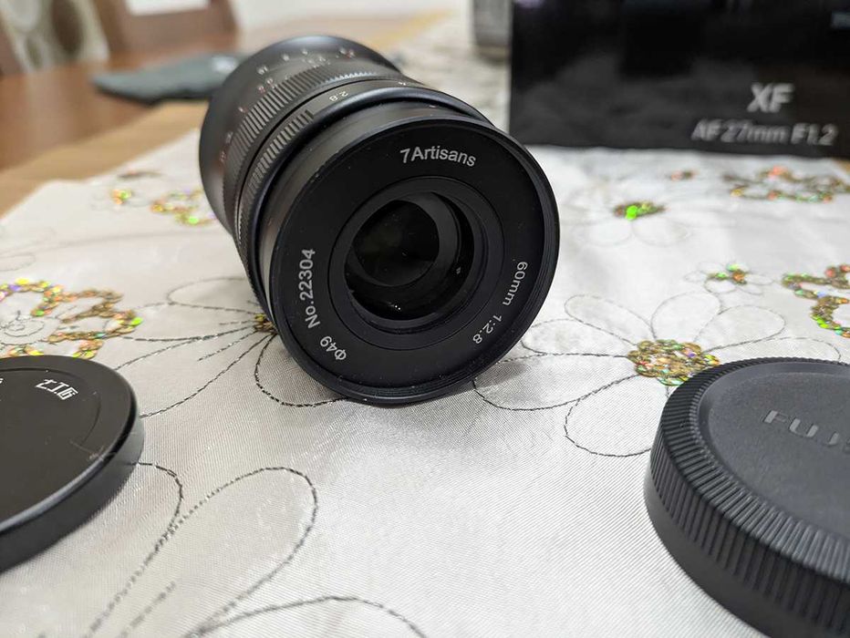 7Artisans 60mm f2.8 Macro Mark II  p/Fujifilm "c/Nova"