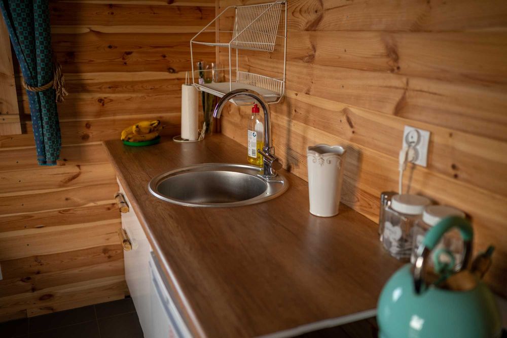 **Całoroczny Rajski Domek **2 domki po 6 osób*Bałtow**Wfi