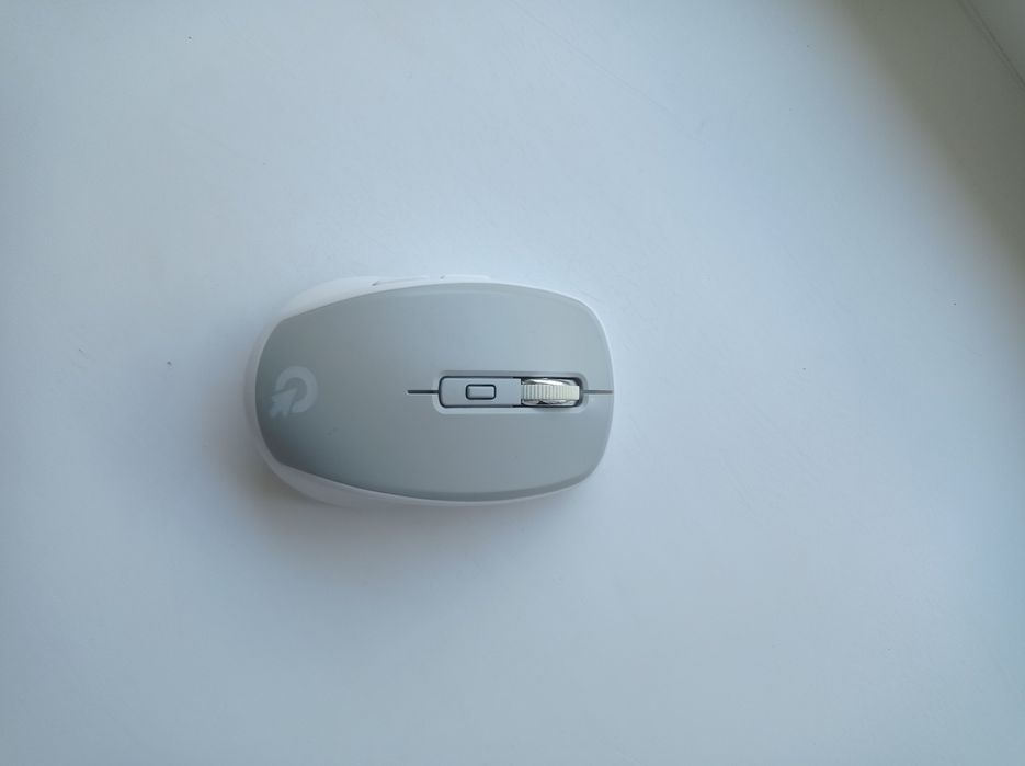 Бездротова мишка OfficePro M267G Grey/White