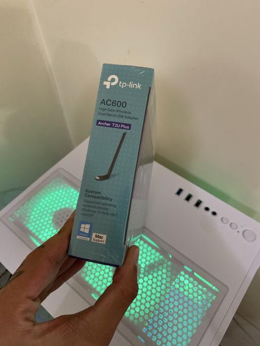 Wi-Fi адаптер TP-Link Archer T2U Plus (AC600) – двухдиапазонный USB