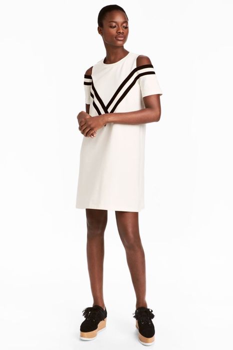 Сукня плаття біле котон хлопок нове hm h&m xs s m