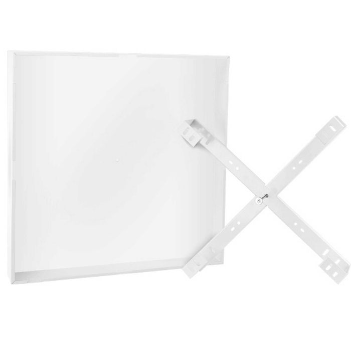 Skrzynka ze Stelażem Zapasu Kabla 60x60x10 cm Metalowa Biała Stalflex