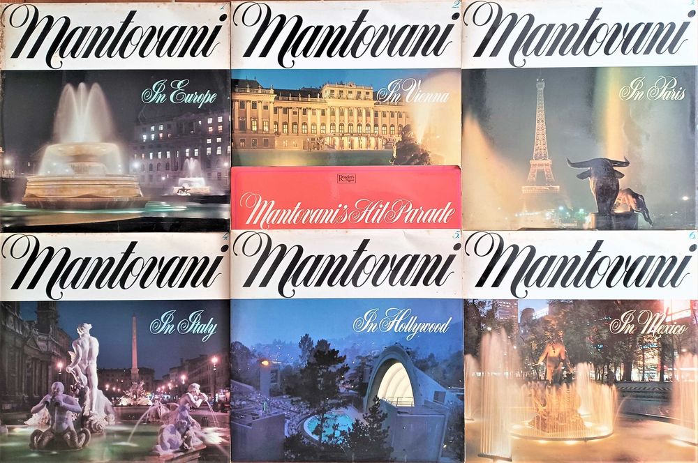 Mantovani em Viagem pelo Mundo (Coleção de 6 LPs +1 Oferta)
