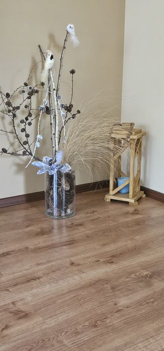 Lampion drewniany 50cm