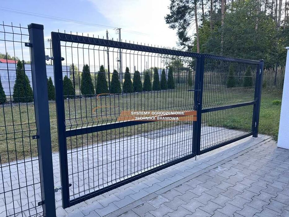 BRAMA SKRZYDŁOWA PANELOWA | 1,73 x 4,00 M | 1730 MM x 4000 MM | KOLOR
