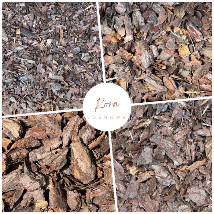 ***PROMOCJA Kora sosnowa sortowana ogrodowa/Kora ozdobna