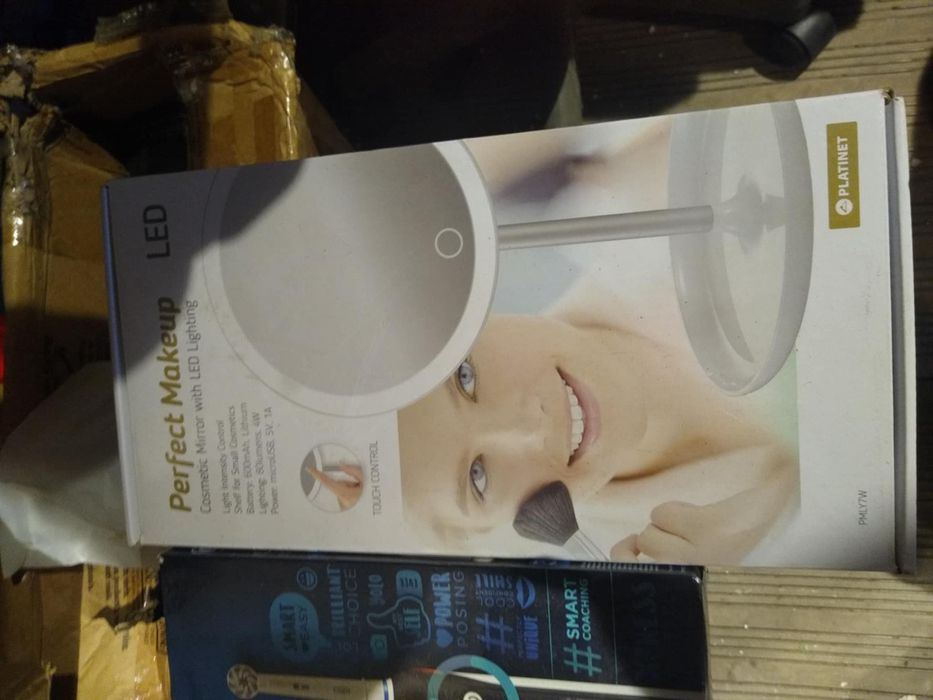 Lusterko do makijażu led