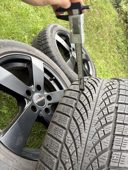 Koła/Felgi zimowe DEZENT 17” 5x120 + opony Kenda Wintergen 2 2023r