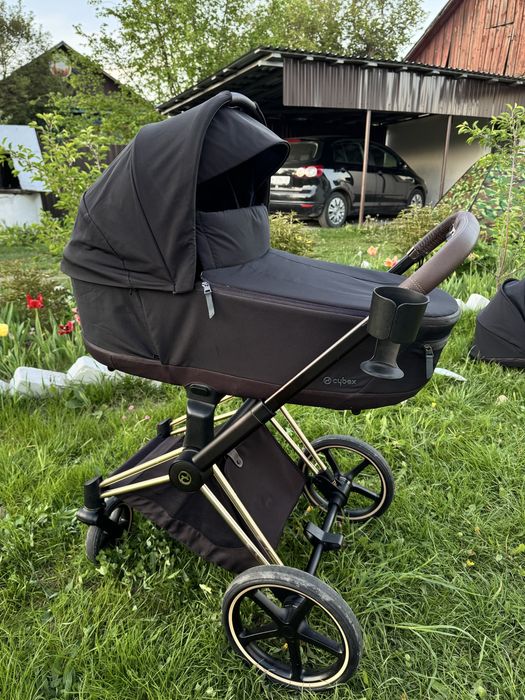 Коляска Cybex Priam 4.0 2в1 2025 року шасі Rose Gold