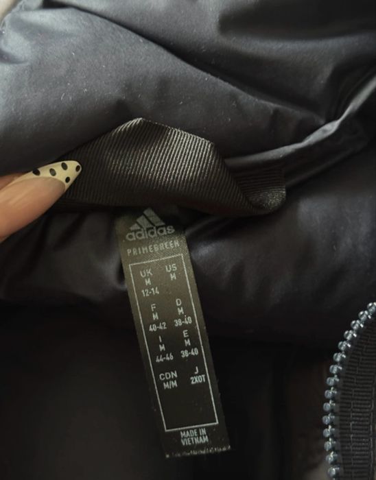 puchowa kurtka adidas terrex 80% kacze pierze