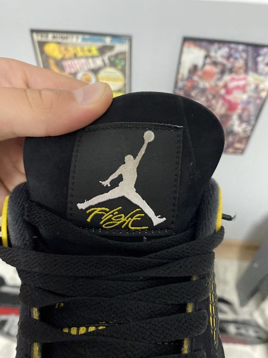 jordan 4 yellow thunder