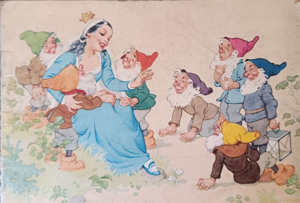 Livro infantil Branca de Neve e os sete anões