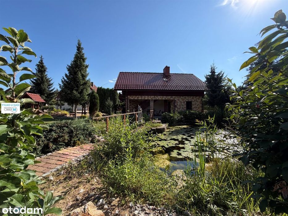 Całoroczny dom z bajkowym ogrodem i fotowoltaiką
