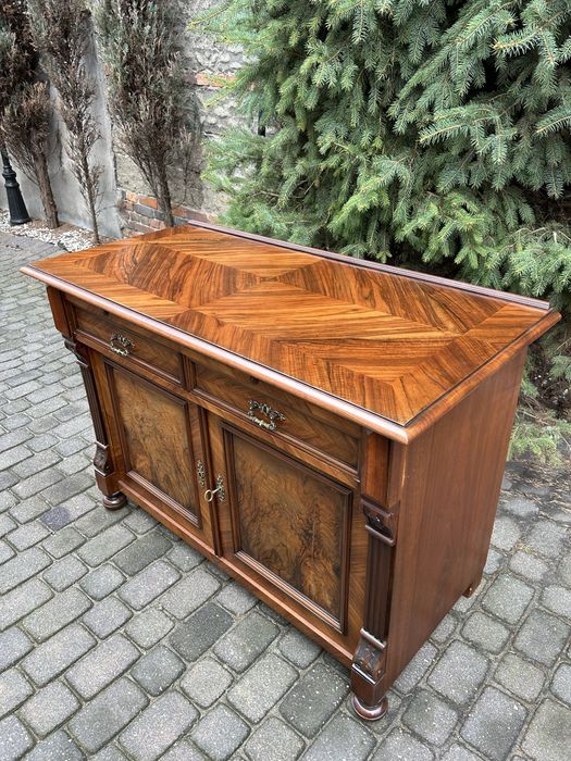 Antyczna Komoda Ekletyczna Antyk Kredens Lata 20 Unikat Po Renowacji