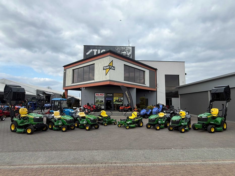 John Deere X950R Profesjonalny traktorek kosiarka Górny wysyp 25 KM